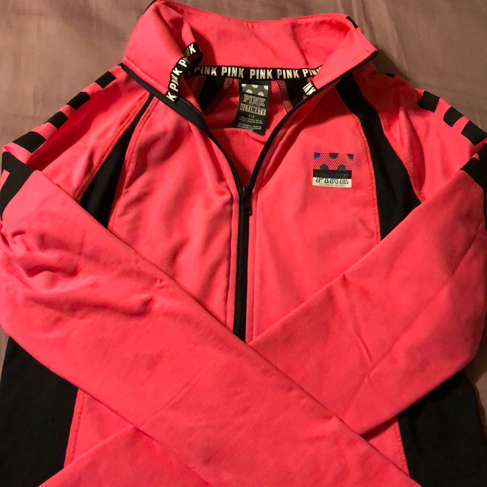PINK Half Zip Jacket